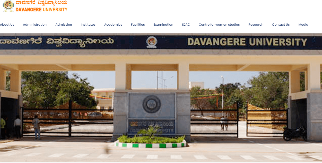 Davangere University Kanpur BA 1st Year Time Table 