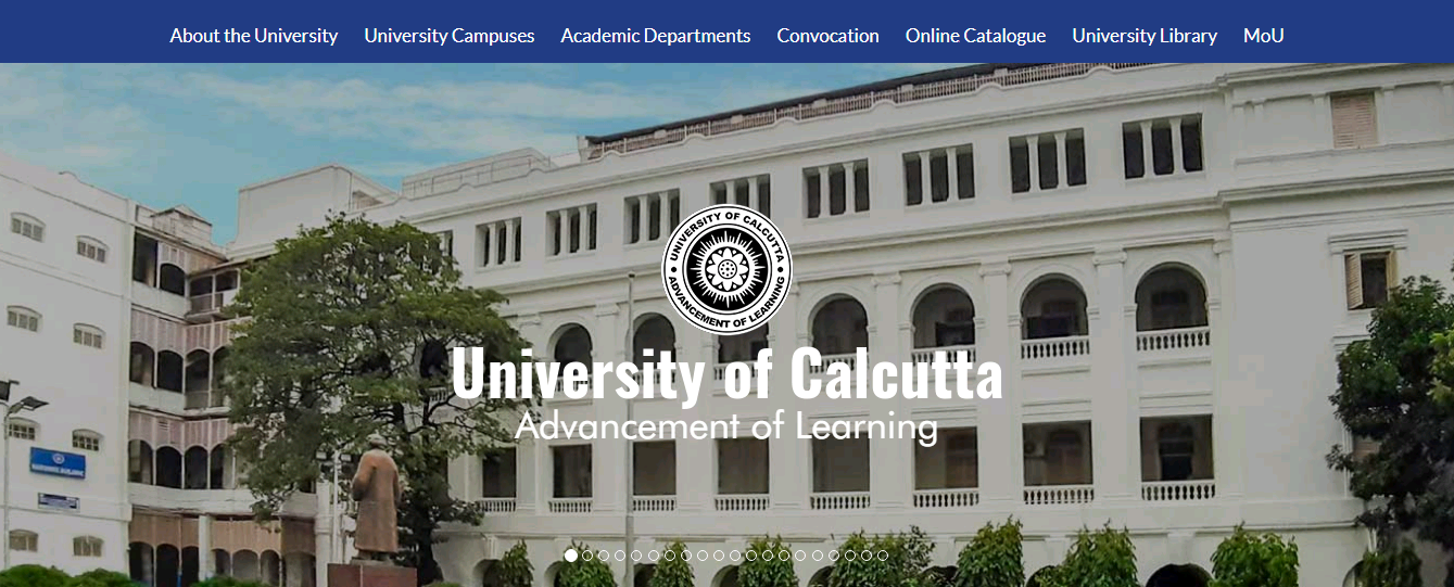 Calcutta University BA 2nd Year Time Table 2021