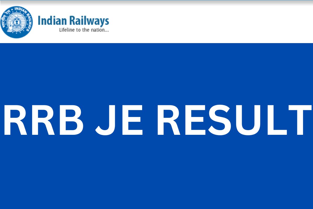 RRB JE RESULT