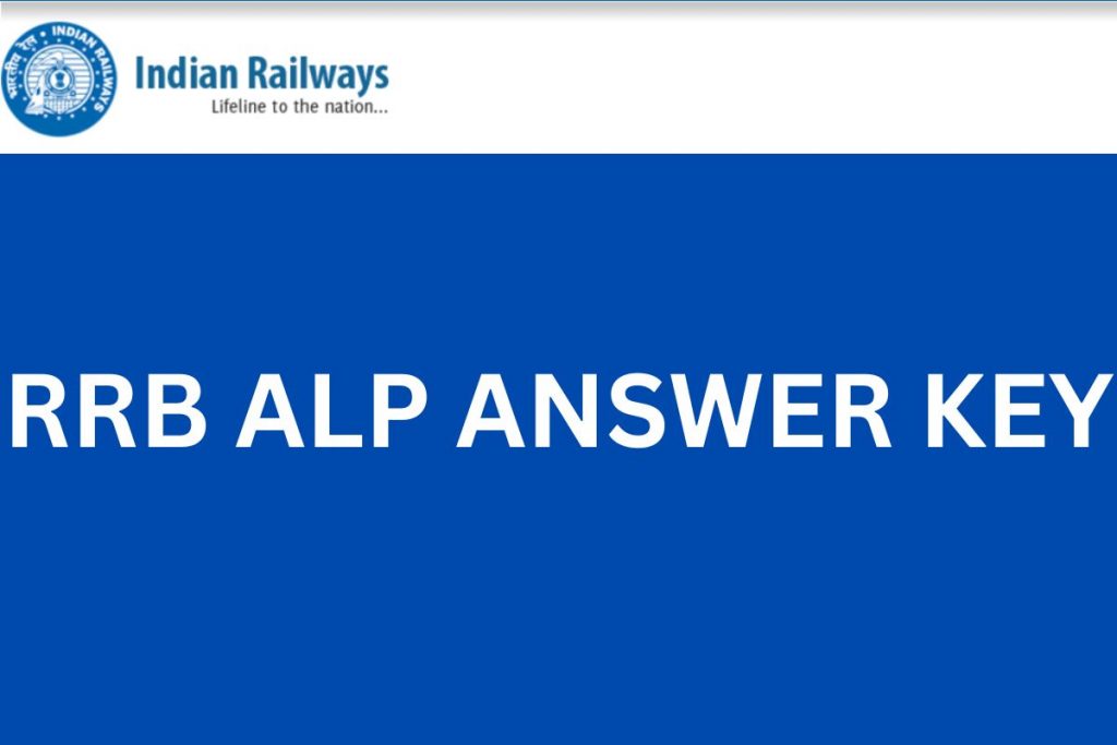 RRB ALP Answer Key 2024, Railway Technician Official Answer Key | RRB ...