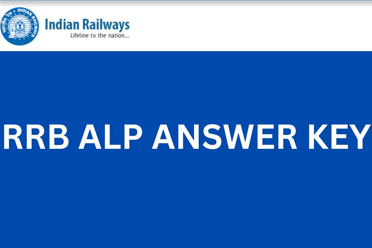 RRB ALP ANSWER KEY